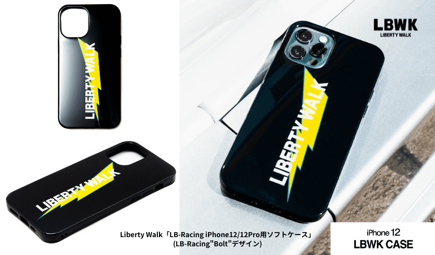 Liberty Walk「LB-Racing  iPhone12/12Pro用ソフトケース」(LB-Racing