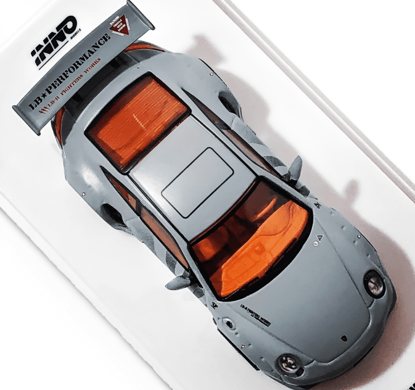 1/64スケール INNO Models(イノモデル)「997 LIBERTY WALK」 (マットグレー)ミニカー